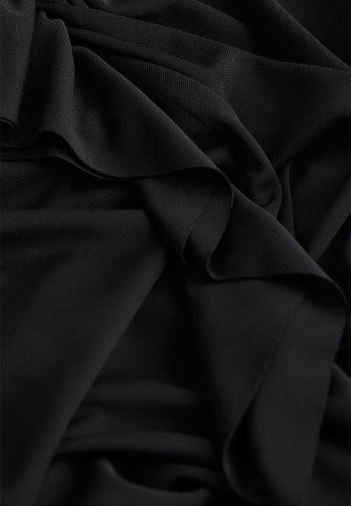 H&M - Gusset-panel jersey skirt - black
