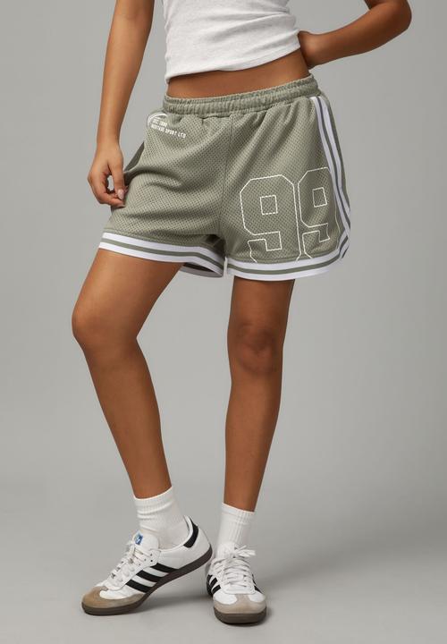 Factorie - Hype street basketball short - 99/worn khaki