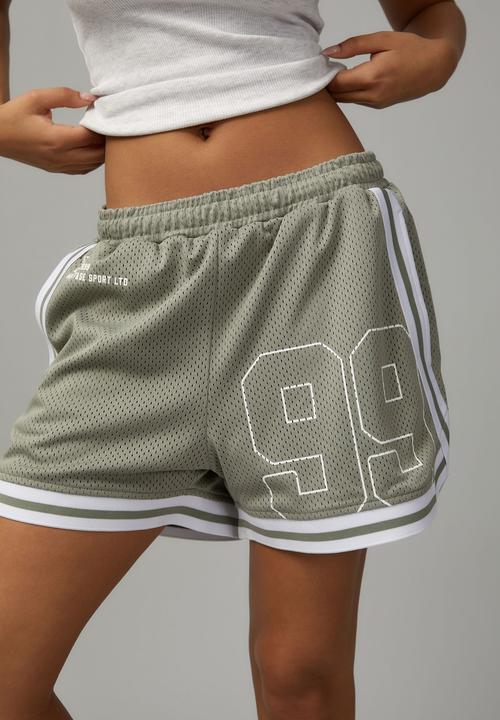 Factorie - Hype street basketball short - 99/worn khaki