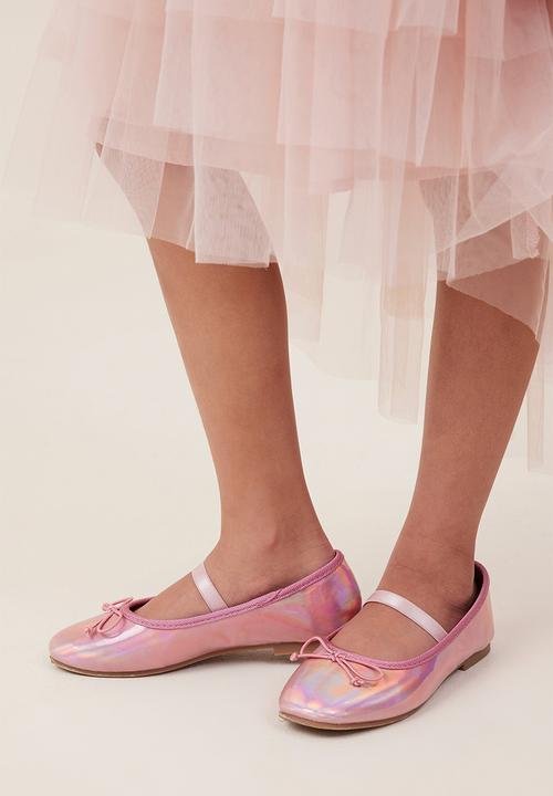 Cotton On - Olivia ballet flat - pink holographic