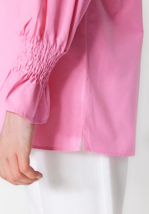 Trendyol - Modest tunic shirt - pink