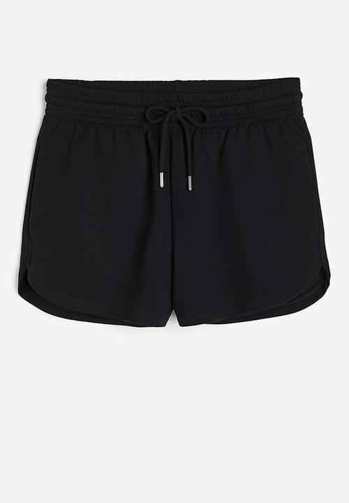 H&M - Sweatshirt shorts - black