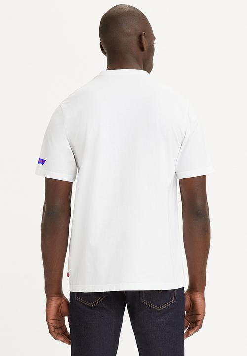 Levi’s® - Short sleeve relaxed fit tee - ssnl bw bi archival white 