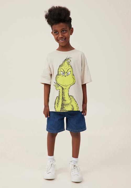Cotton On - License drop shoulder short sleeve tee - lcn drs rainy day