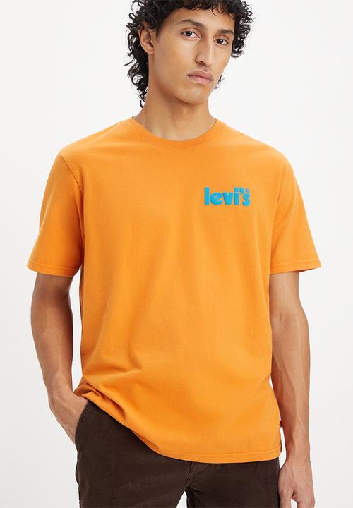 Levi’s® - Short sleeve relaxed fit tee za - poster logo desert sun