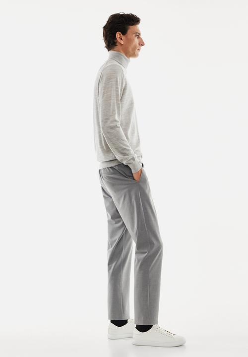 MANGO - Sweater willyt - light grey denim