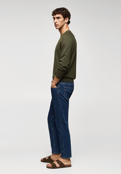 MANGO - Sweater ten - khaki