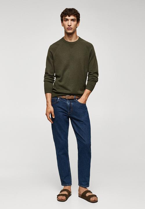 MANGO - Sweater ten - khaki