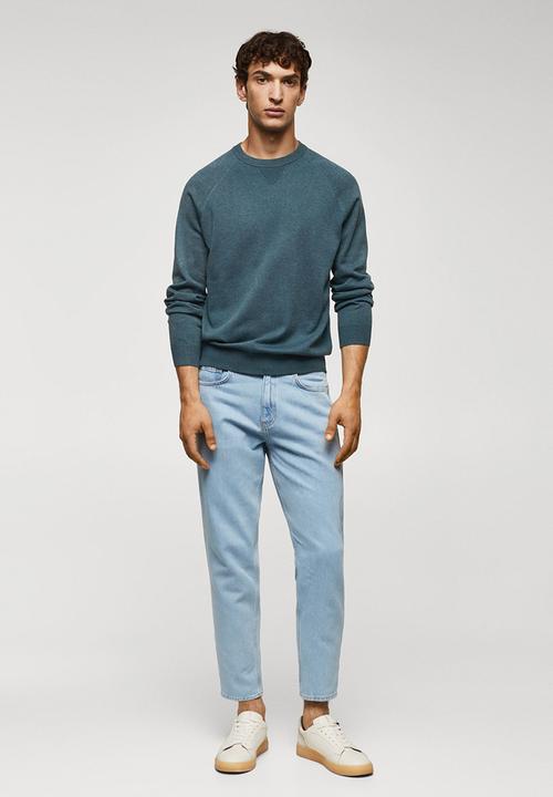 MANGO - Sweater ten - dark blue