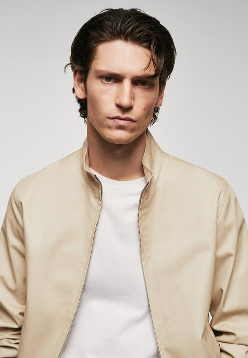 MANGO - Jacket talco - grey stone