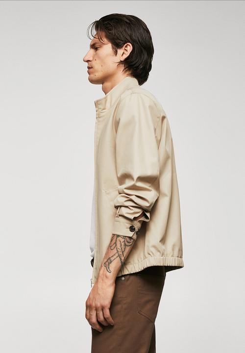MANGO - Jacket talco - grey stone