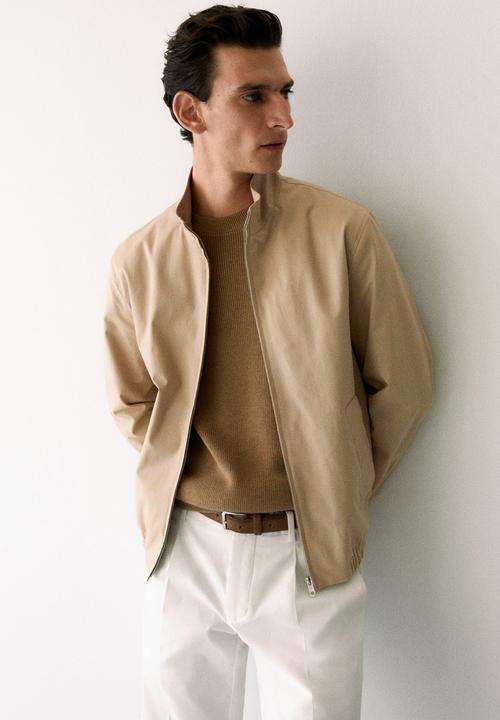 MANGO - Jacket talco - grey stone