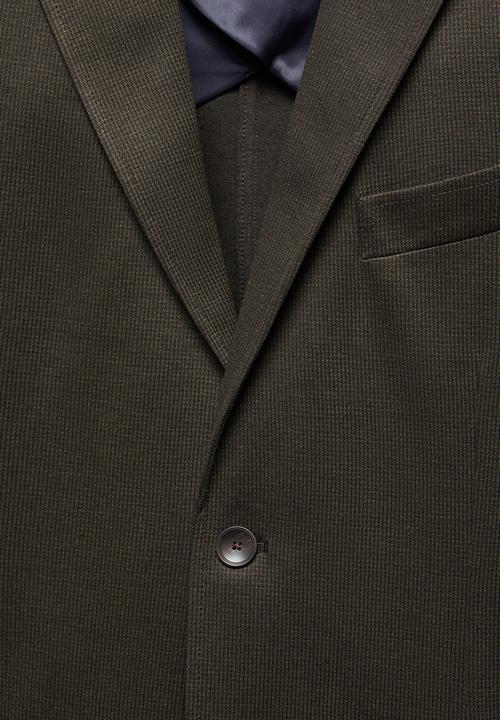MANGO - Blazer aneto - green