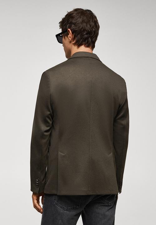 MANGO - Blazer aneto - green
