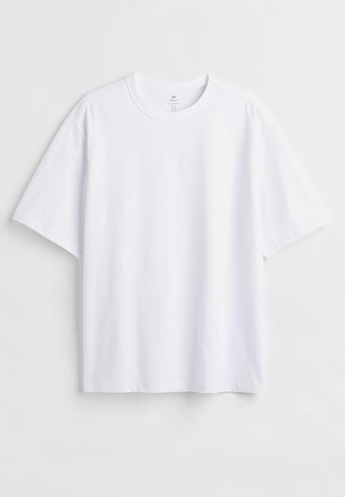H&M - Coolmax® relaxed fit T-shirt - white