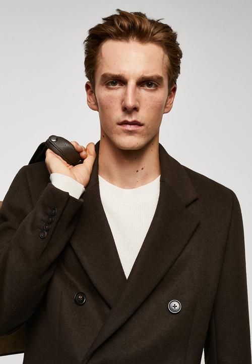 MANGO - Coat barley - brown