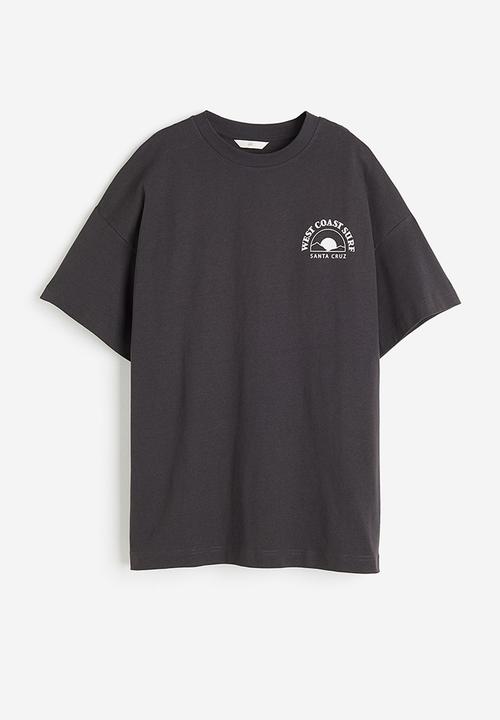 H&M - Oversized T-shirt - grey