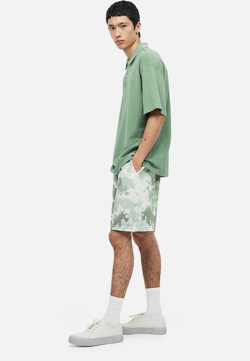 H&M - Relaxed fit polo shirt - green