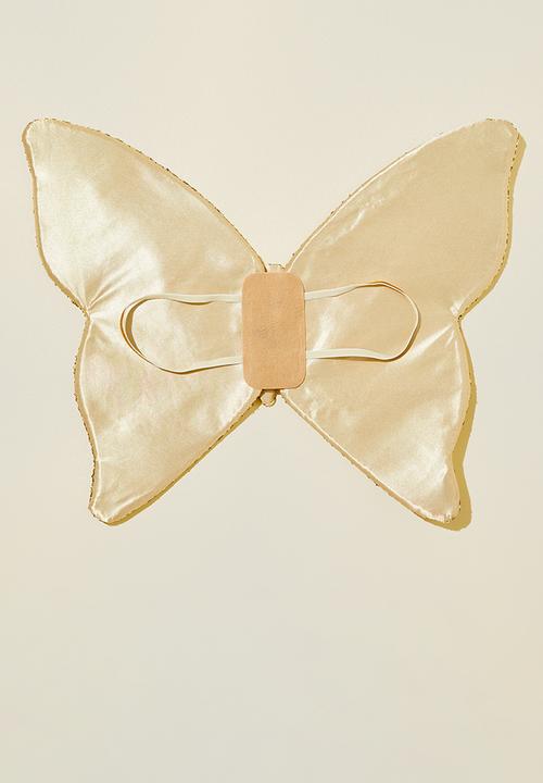 Cotton On - Kids butterfly wings - gold sequins