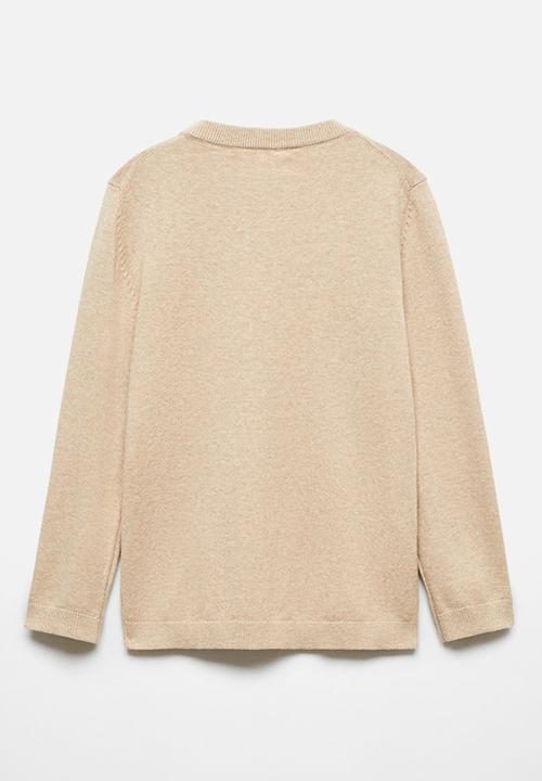 MANGO - Sweater hugo5 - light brown