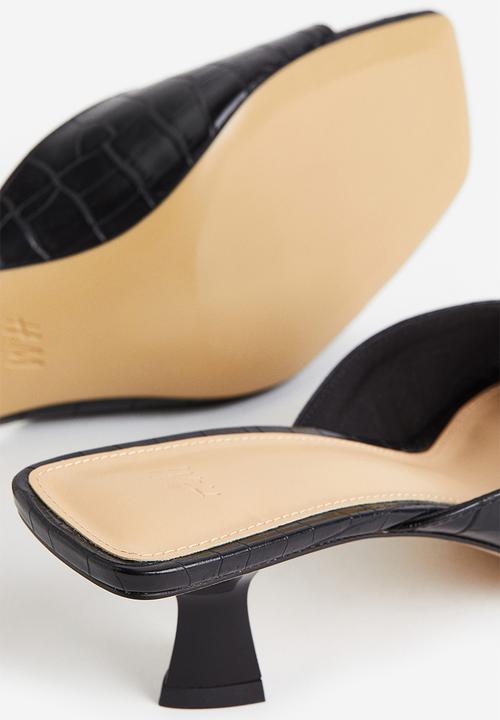 H&M - Mules - black