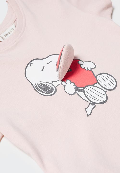 MANGO - T-shirt hugb - pink