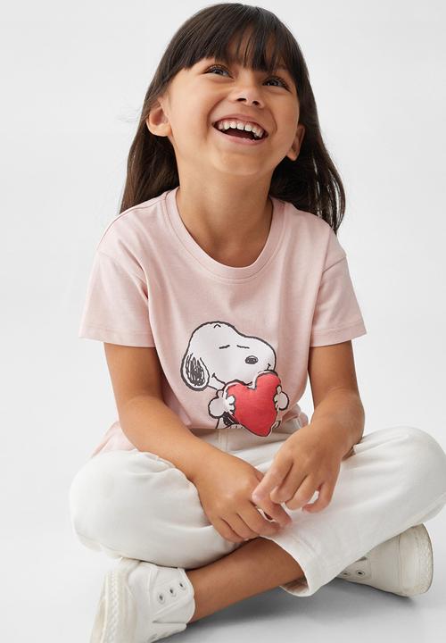 MANGO - T-shirt hugb - pink