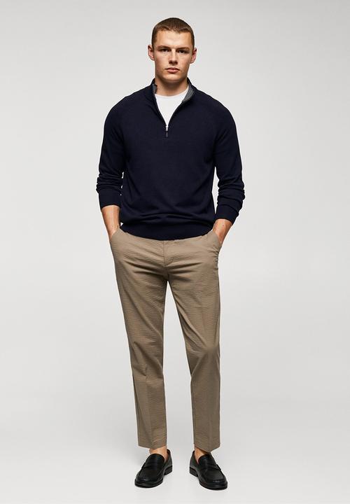 MANGO - Sweater tenp - navy