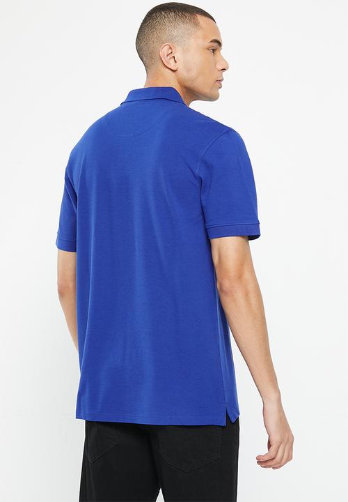 Pringle of Scotland - Frederick golfer - cobalt