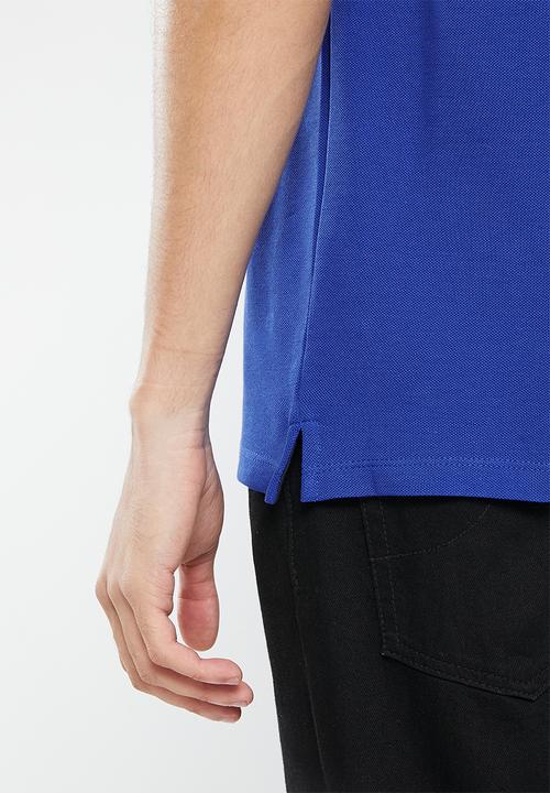 Pringle of Scotland - Frederick golfer - cobalt