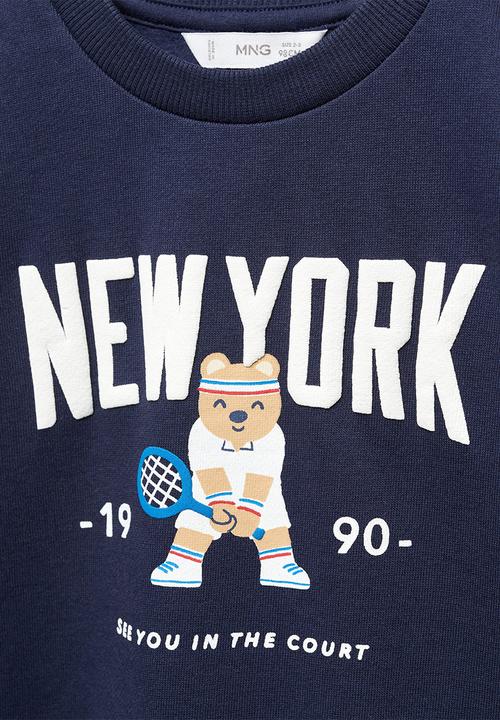 MANGO - Sweatshirt york - navy
