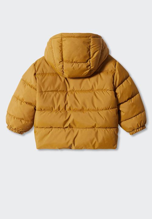 MANGO - Anorak aldo5 - mustard