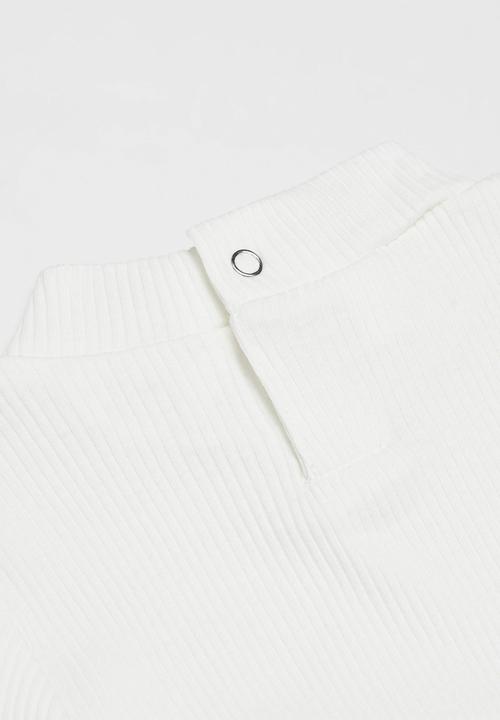 MANGO - T-shirt turbob - natural