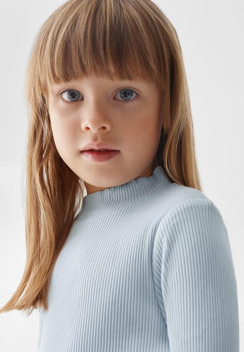 MANGO - T-shirt turbob - sky-blue