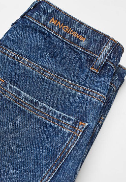MANGO - Jeans dad - blue