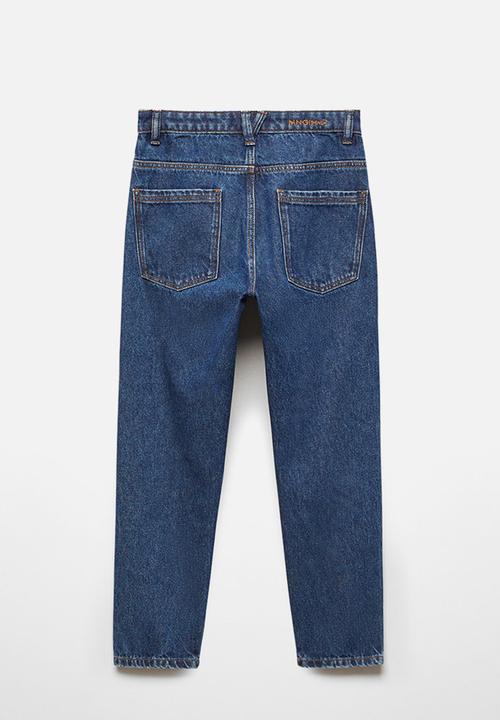 MANGO - Jeans dad - blue