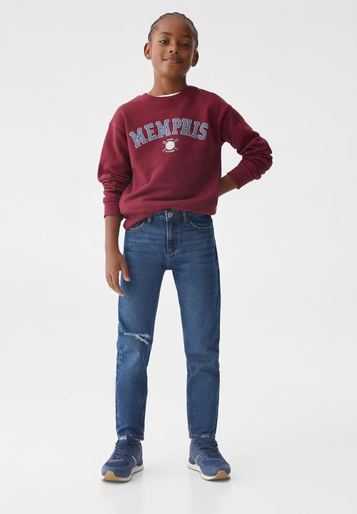 MANGO - Jeans dad - blue