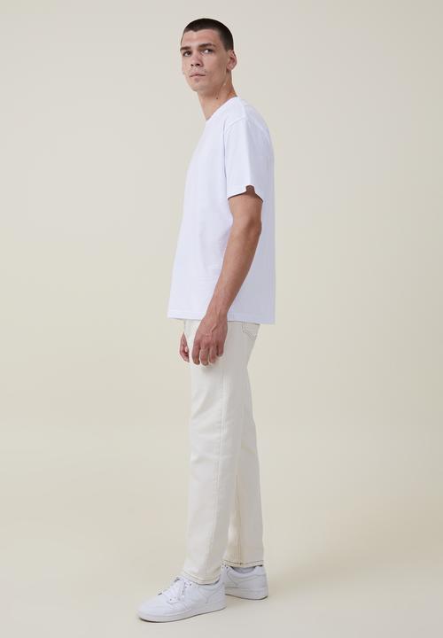 Cotton On - Slim straight jean - natural 