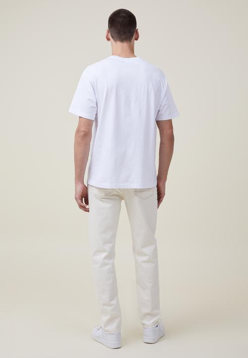 Cotton On - Slim straight jean - natural 