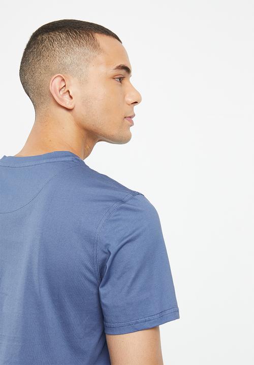 Pringle of Scotland - Blaze mercerised tee - navy