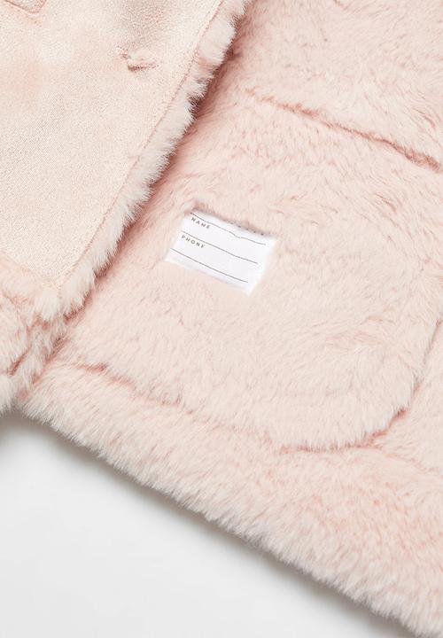MANGO - Coat leonora - light pink
