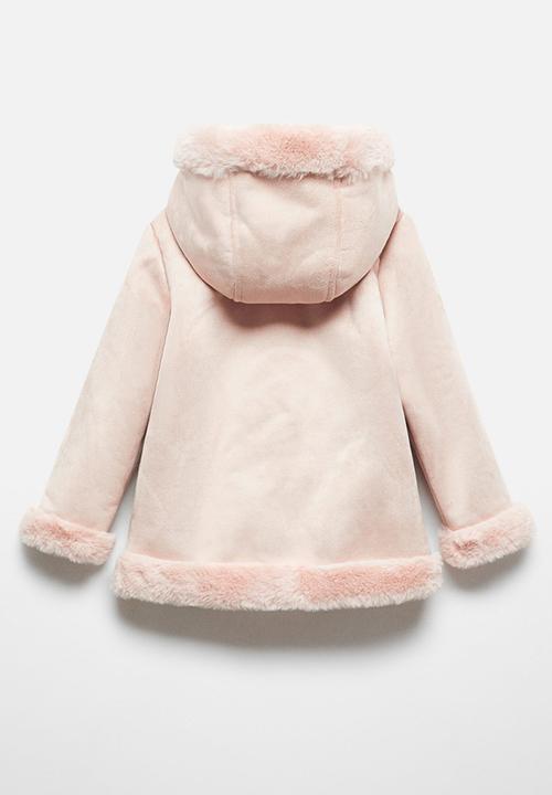 MANGO - Coat leonora - light pink
