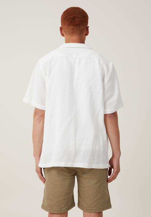 Cotton On - Corby chino short - washed khaki 