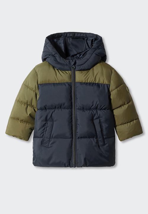 MANGO - Anorak aldol - black