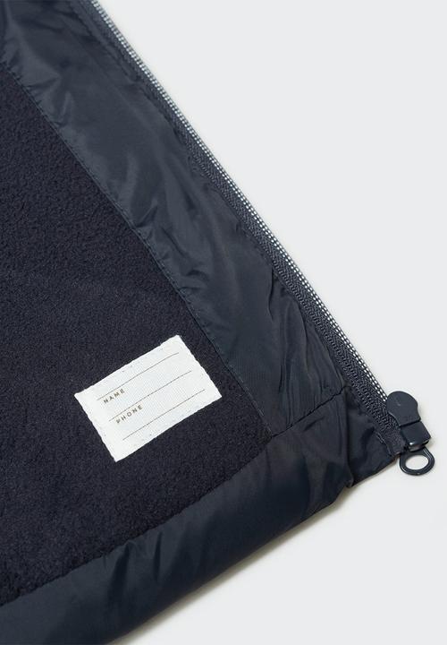 MANGO - Anorak aldol - black