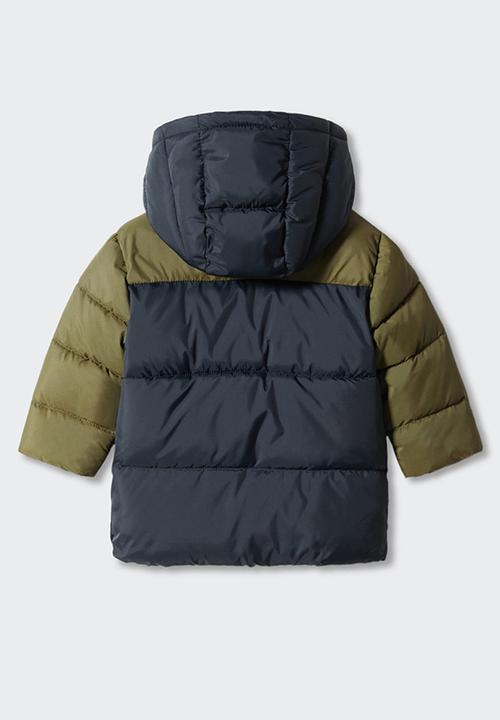 MANGO - Anorak aldol - black