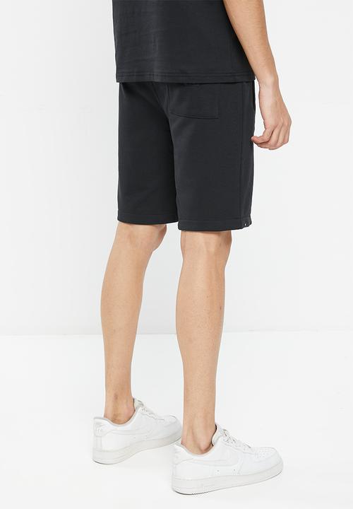 Aca Joe - Mens aca joe french terry printed elasticated - caviar