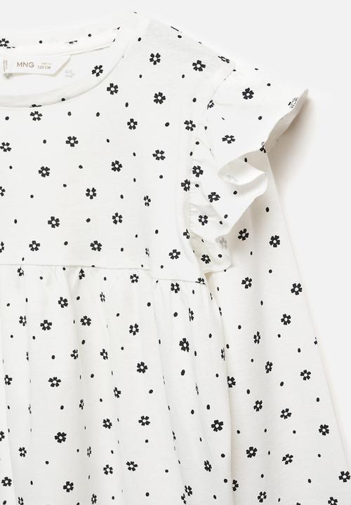 MANGO - T-shirt ale - natural