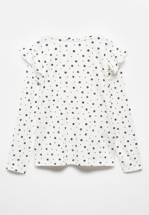 MANGO - T-shirt ale - natural
