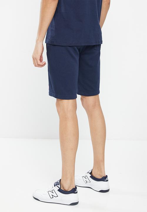 Aca Joe - Mens aca joe french terry elasticated side - dress blue
